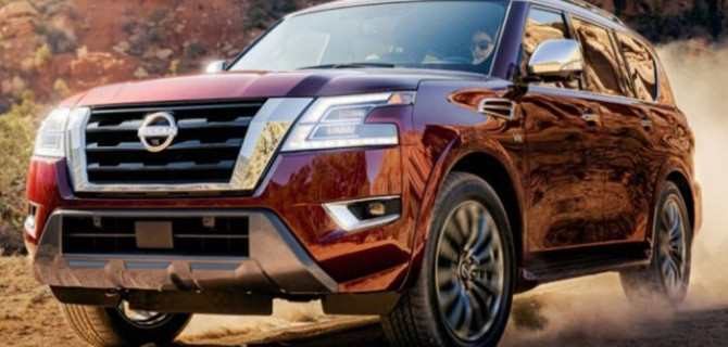 В России появились огромные внедорожники Nissan Armada