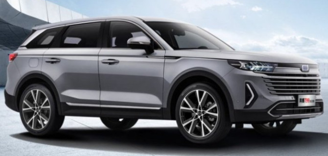 В России скоро появятся рестайлинговые кроссоверы FAW Bestune T99