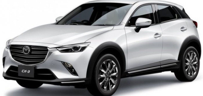 В нашу страну впервые прибыли кроссоверы Mazda CX-3