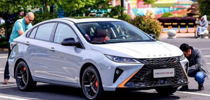 В августе в нашей стране появится новая версия седана Omoda S5