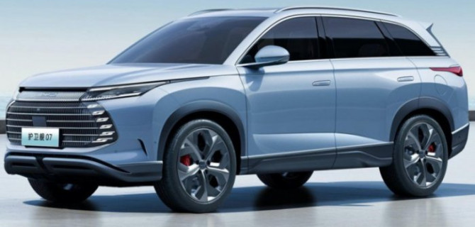 В России начались продажи кроссоверов BYD Frigate 07