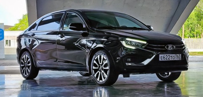 «АвтоВАЗ» подготовил удлинённую версию седана Lada Vesta NG