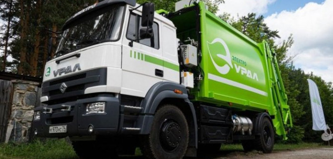 УралАЗ показал готовую модификацию своего «озеленённого» грузовика