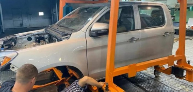 На Ульяновском автозаводе начали делать оснастку для сборки пикапов JAC T6