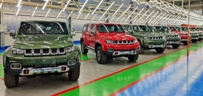 «Автотор» начал тестовое производство внедорожников Beijing BJ40