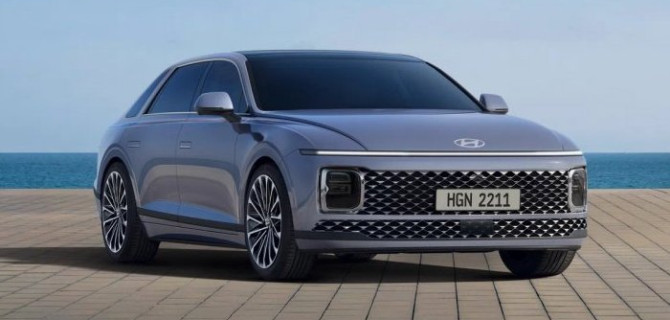 В нашей стране впервые появились седаны Hyundai Grandeur