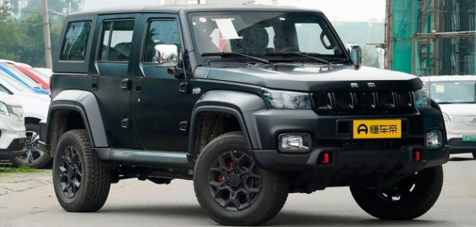 В нашу страну ввезли дизельные внедорожники Beijing BJ40