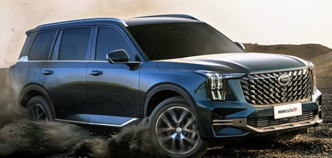 Скоро в России появится кроссовер GAC Trumpchi GS8 нового поколения