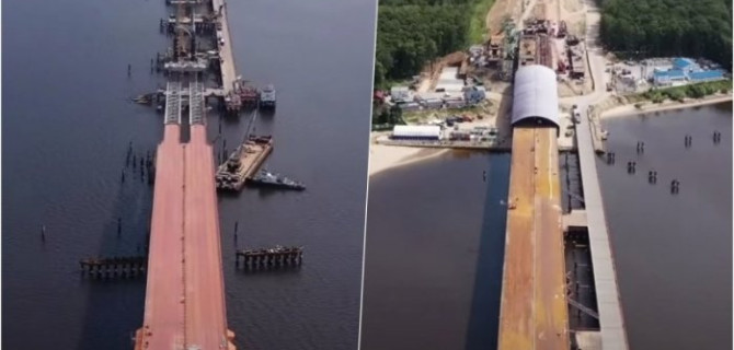 Завершается строительство самого длинного на трассе М12 моста