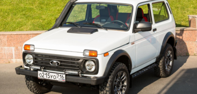 Появились снимки серийного внедорожника Lada Niva Sport