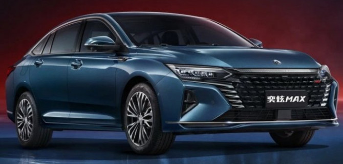 В России представлен спорт-седан Dongfeng Shine Max