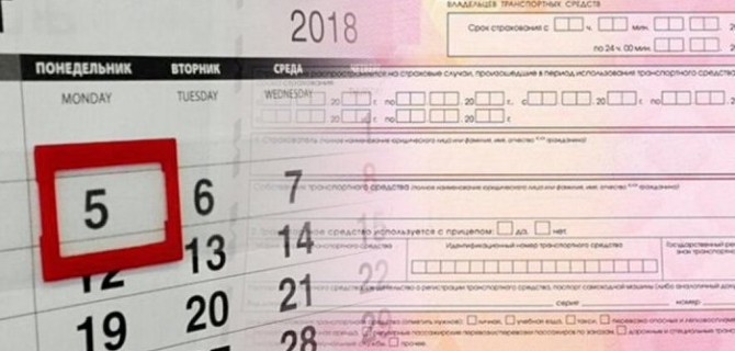 В России появится возможность оформлять ОСАГО на один день