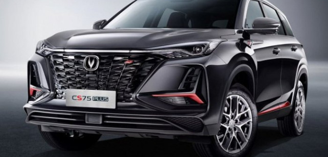В нашей стране стартовала реализация кроссоверов Changan CS75 Plus