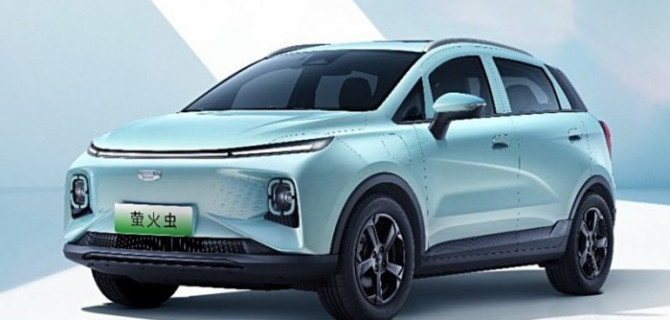 Китайцы обещали начать продажи нового кроссовера Geometry E Firefly уже 16 августа