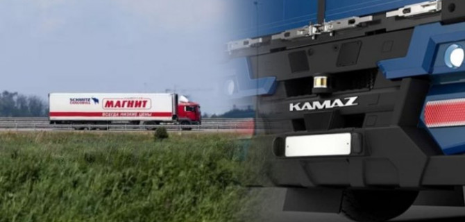 «Магнит» начнёт доставлять товары на автопилотах КамАЗа