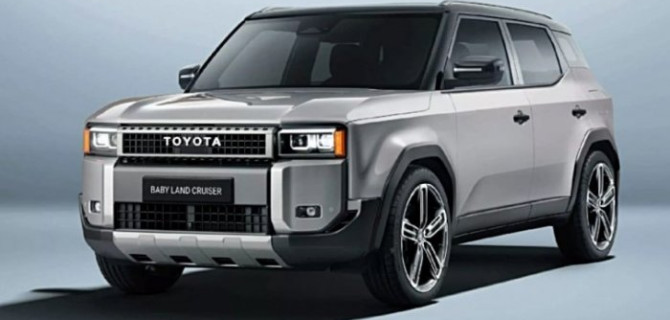 В Сети появился рендер кроссовера Baby Toyota Land Cruiser