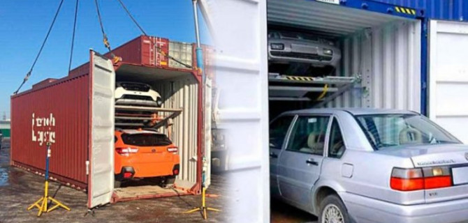 Морские контейнеры для перевозки автомобилей и многих других целей