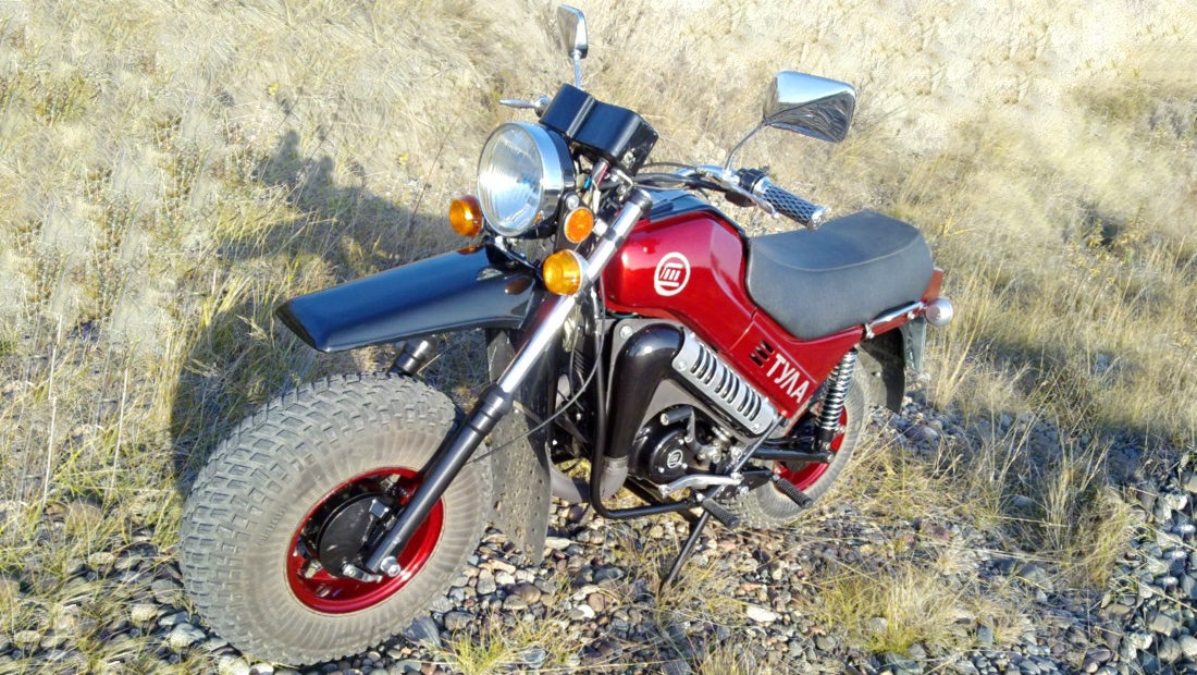 На каких мотоциклах ездят россияне в 2023 году Мотоцикл %22Тула%22