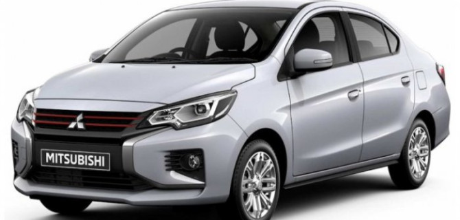 В Россию привезли новые «параллельные» седаны Mitsubishi Attrage 2023 модельного года