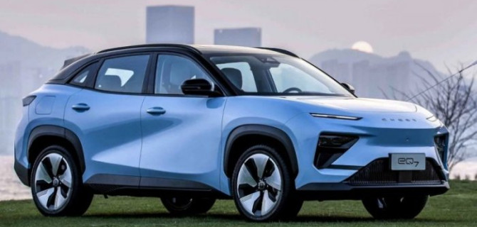 Chery привезут в Россию два электрических кроссовера — маленький и побольше