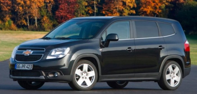 Chevrolet Orlando может заменить в России подорожавшие Lada Largus