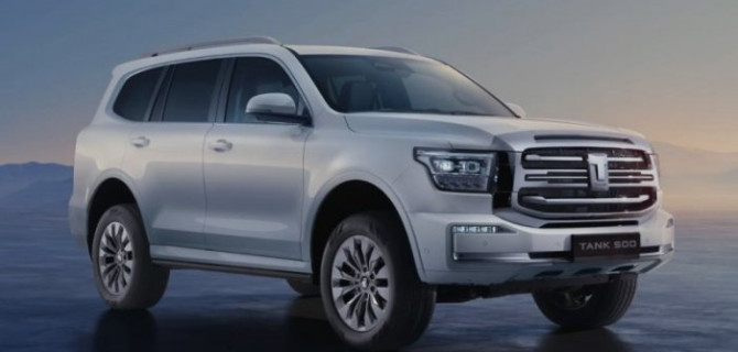 В России продано 14 тысяч китайских внедорожников TANK