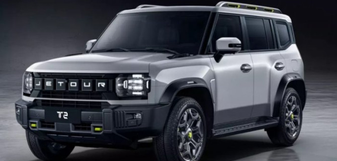 Стали известны подробности о новом кроссовере Jetour T2, который появится на российском рынке уже весной