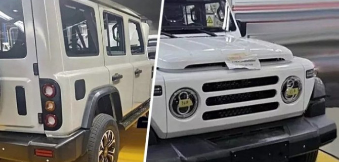 В Сети появились первые фото обновлённого китайского «наследника ГАЗ-69»