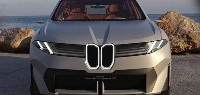 BMW показал новый кроссовер Vision Neue Klasse X — вслед за аналогичным седаном
