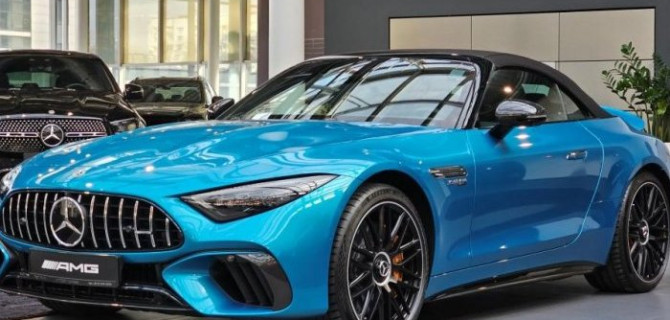 Откройте летний сезон с кабриолетом Mercedes-Benz SL 63 AMG от АВТОДОМ Пулково