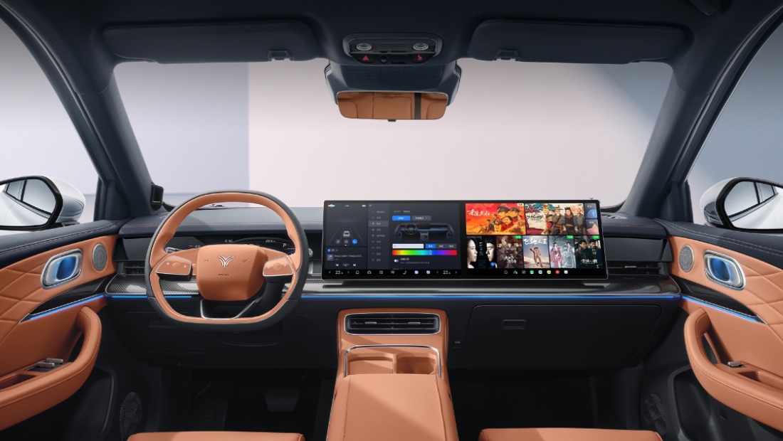 Электрокары бренда Neta могут выйти на российский рынок Neta салон