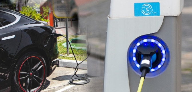 зарядка электро авто