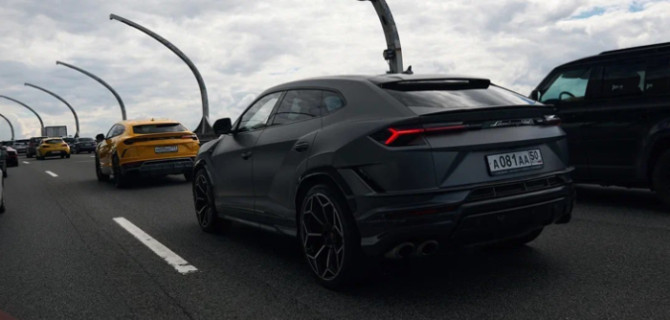 Клиенты АВТОДОМ Lamborghini приняли участие в автопробеге «Белые ночи» в Санкт-Петербурге