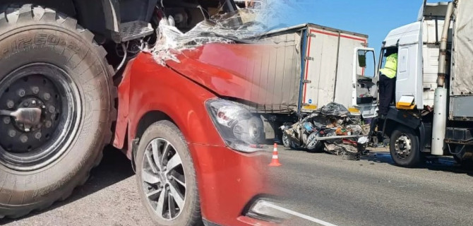 ДТП с грузовиком