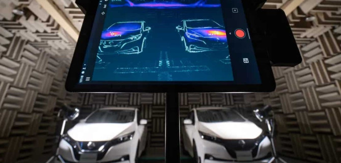 Nissan текстирует охладающую краску