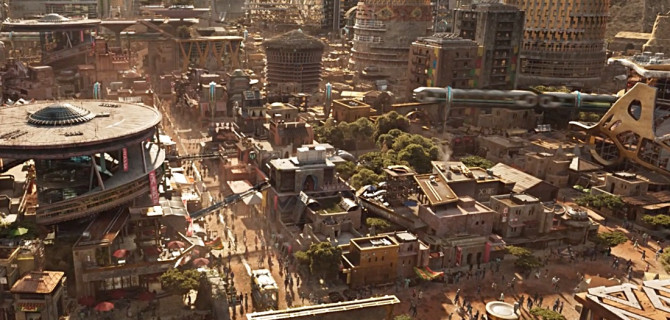 Транспорт в фильме "Чёрная пантера"