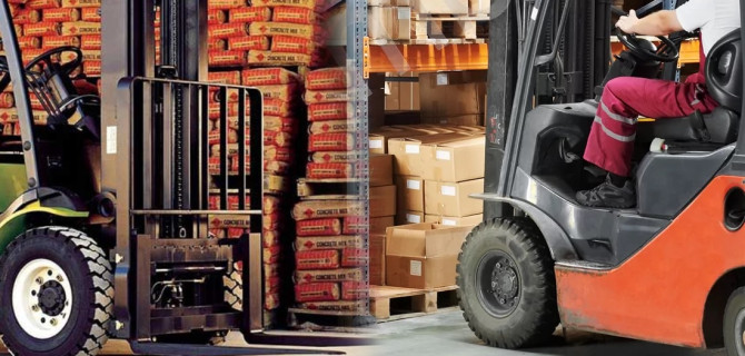 вилочные погрузчики  