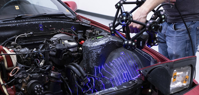 лазерные 3д-сканеры для тюнинга и ремонта авто