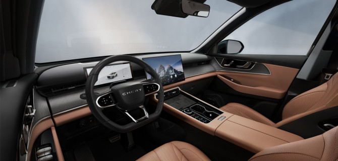 Tiggo 9 интерьер 2024