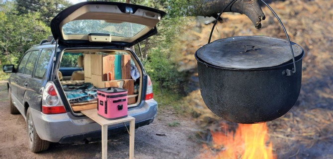 Приготовление пищи в поездках