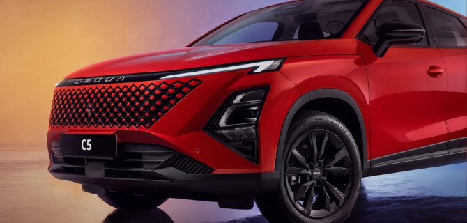 обновлённый кроссовер OMODA C5