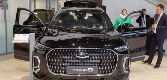 В АвтоСпецЦентр Chery Химки появился новый флагман Chery Tiggo 9