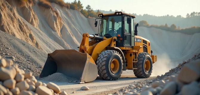 Фронтальный погрузчик