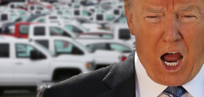 Трамп и автомобили