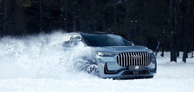 JAECOO J8 с интеллектуальной системой полного привода Torque Vectoring обеспечивает комфорт в любой ситуации