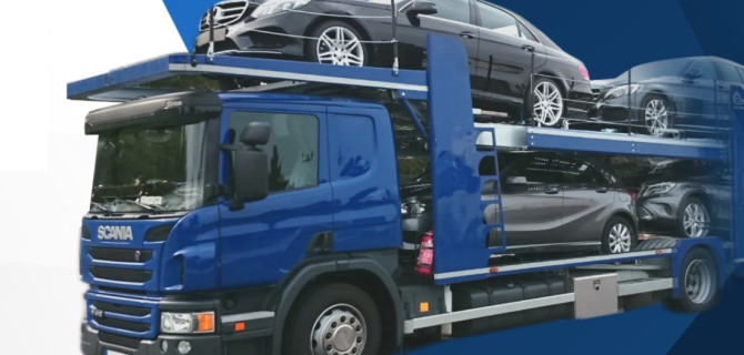 Доставка машины автовозом 