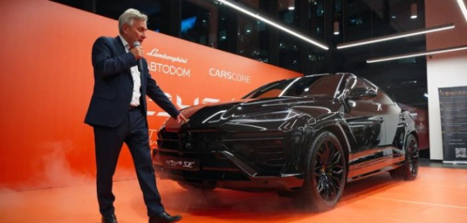 Новый Lamborghini Urus SE дебютировал в АВТОДОМ Lamborghini Москва