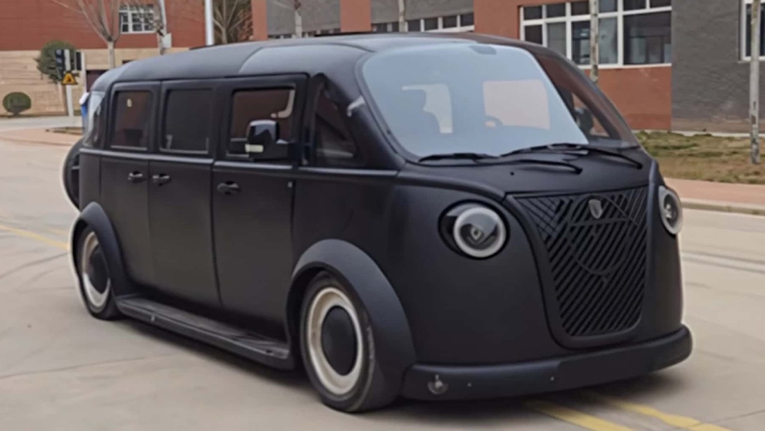 Новый китайский фургон, похожий на VW Kombi — будет ли Volkswagen против? Skyworth Summer