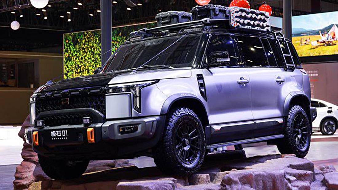 Наполовину алюминиевые внедорожники собралась делать в Китае ROX 1