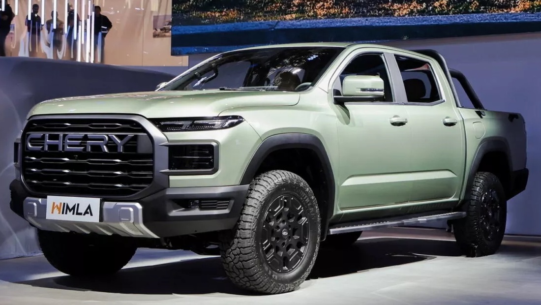 Chery объявила о выпуске пикапов под новым брендом — они не будут уступать кроссоверам по оснащению Chery Himla